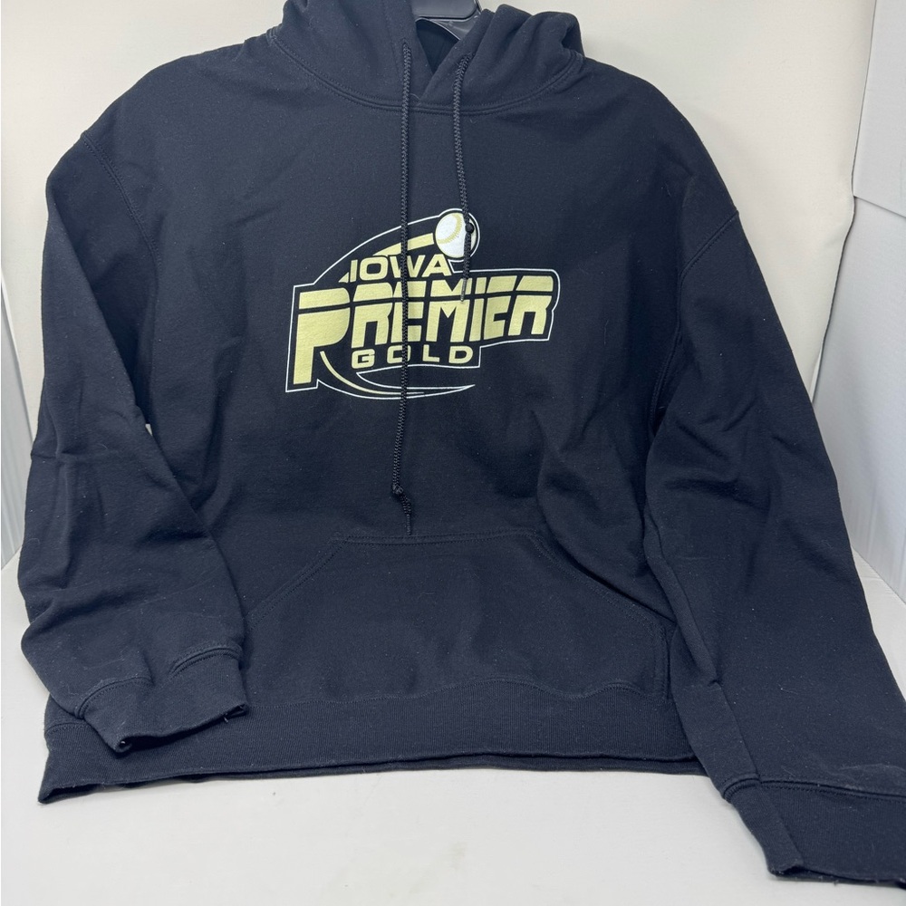 Iowa Premier Gold Black Hoodie